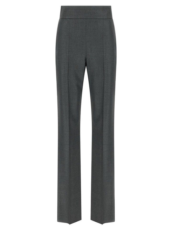 Valentino Garavani Gray Virgin Wool Dress Pants