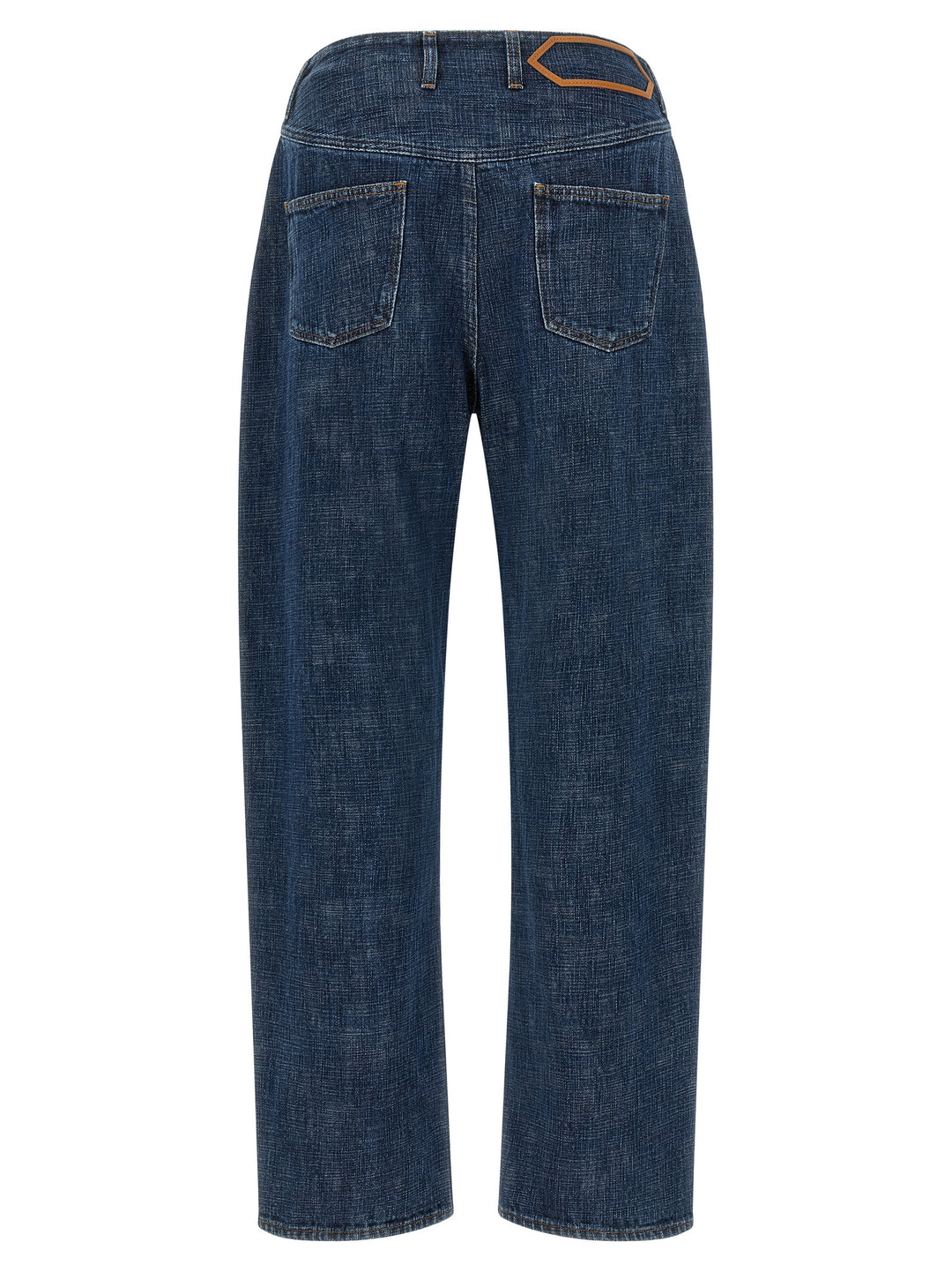 Jacquemus Blue Organic Cotton Relaxed Fit Jeans