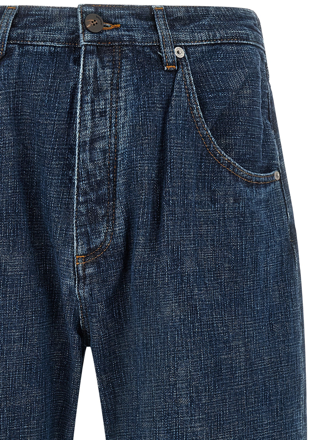 Jacquemus Blue Organic Cotton Relaxed Fit Jeans