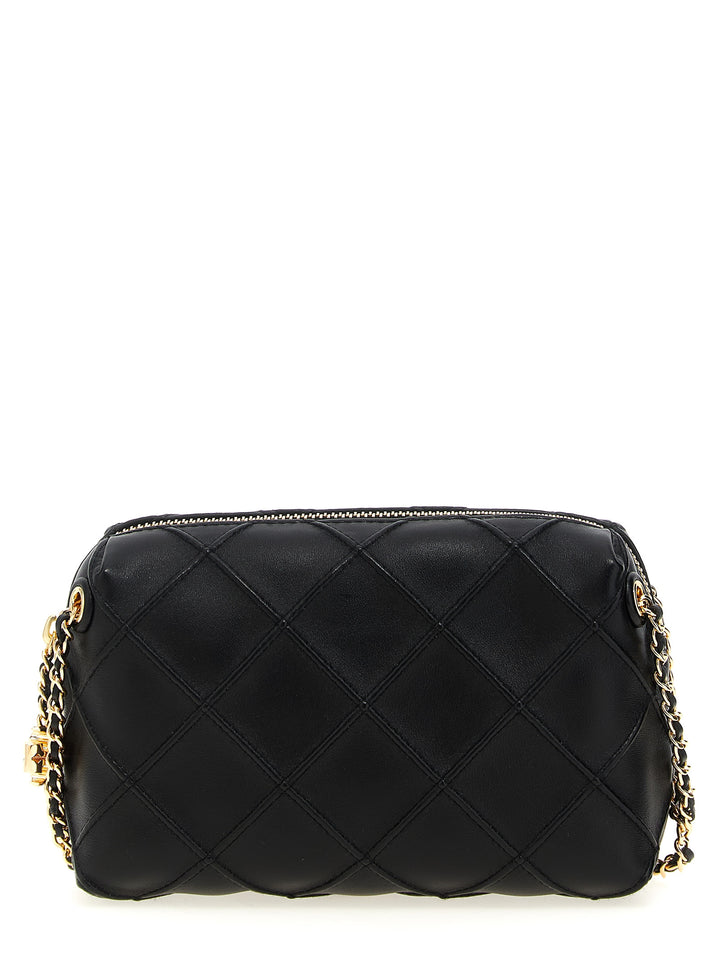 Tory Burch Black Lamb Leather Crossbody Bag