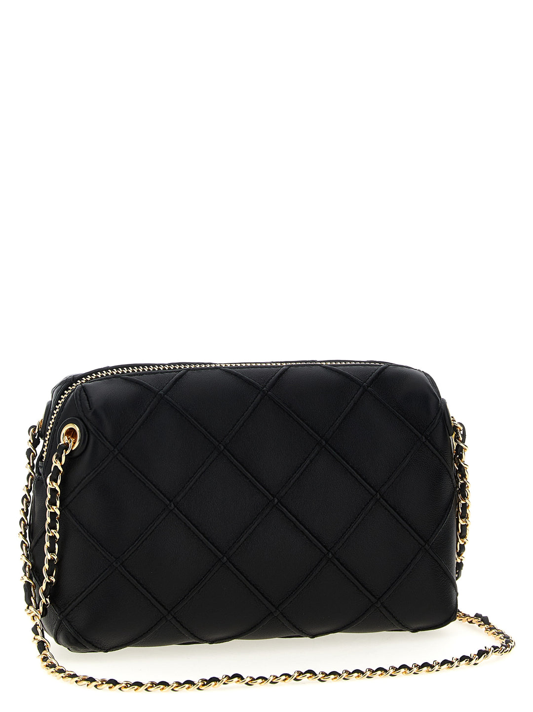 Tory Burch Black Lamb Leather Crossbody Bag
