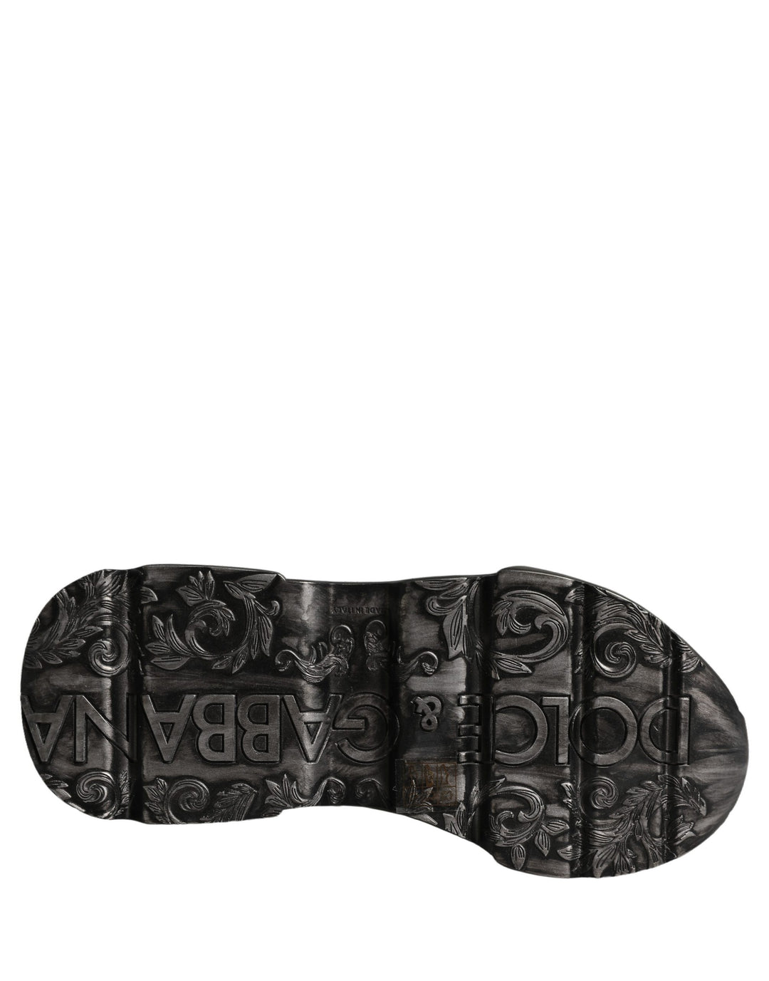 Dolce &amp; Gabbana Black Daymaster Low Top Sneakers Shoes