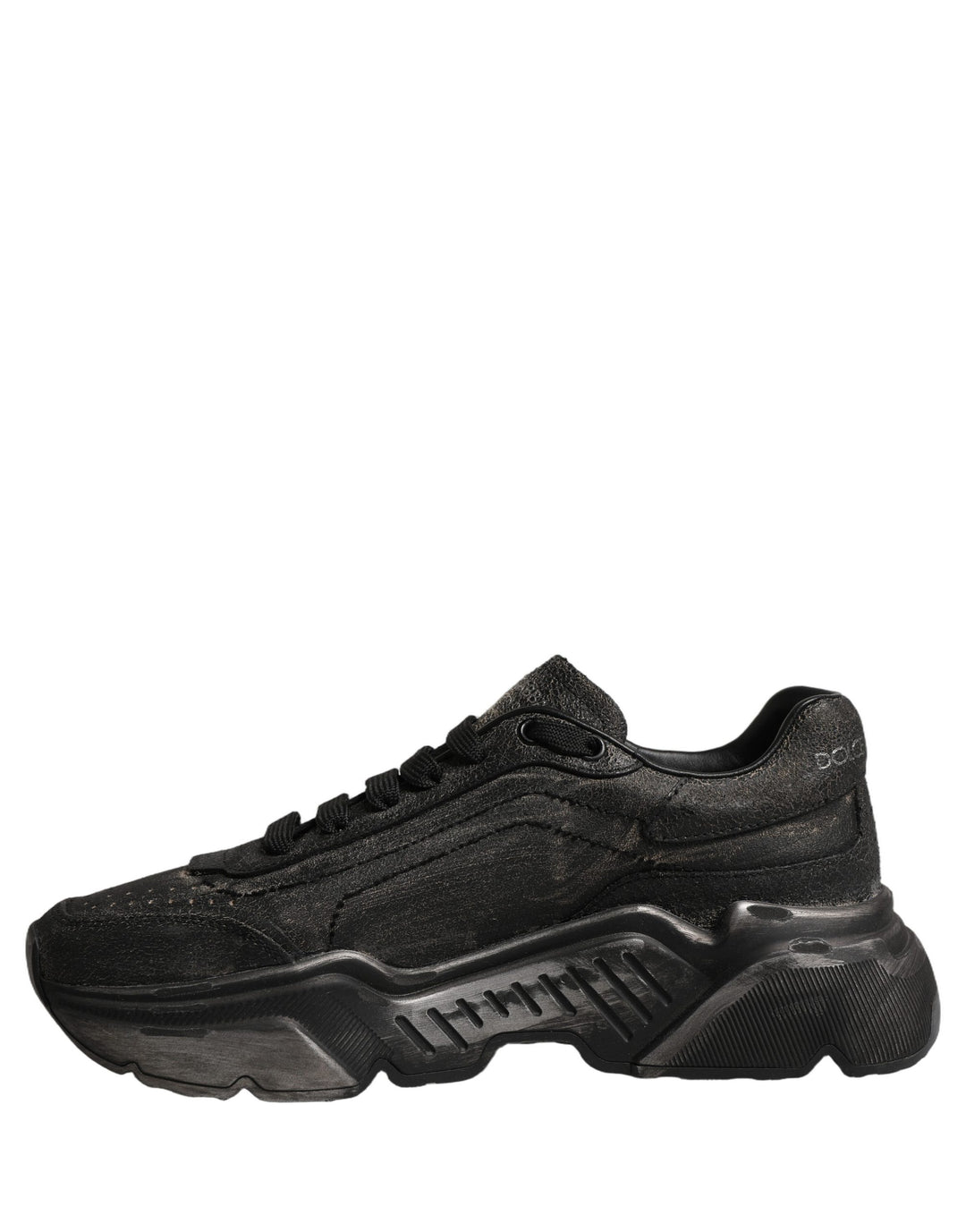 Dolce &amp; Gabbana Black Daymaster Low Top Sneakers Shoes