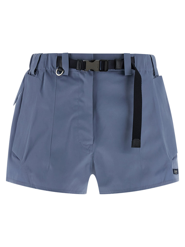 Prada Blue Polyester Bermuda Shorts