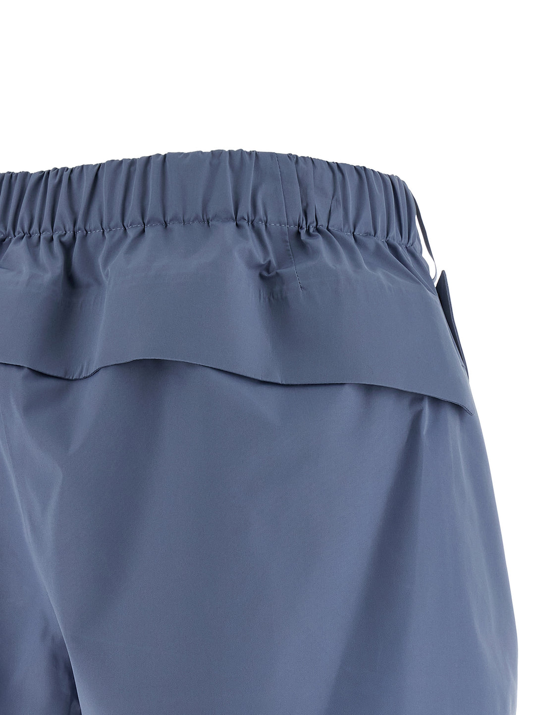 Prada Blue Polyester Bermuda Shorts