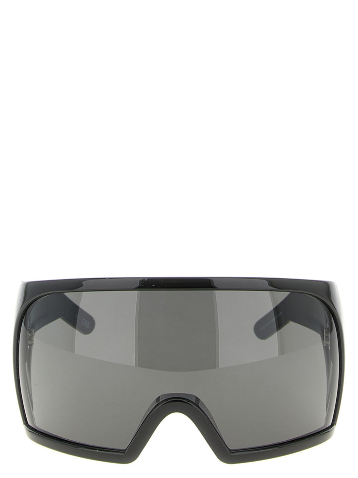Rick Owens Black Nylon Sunglasses