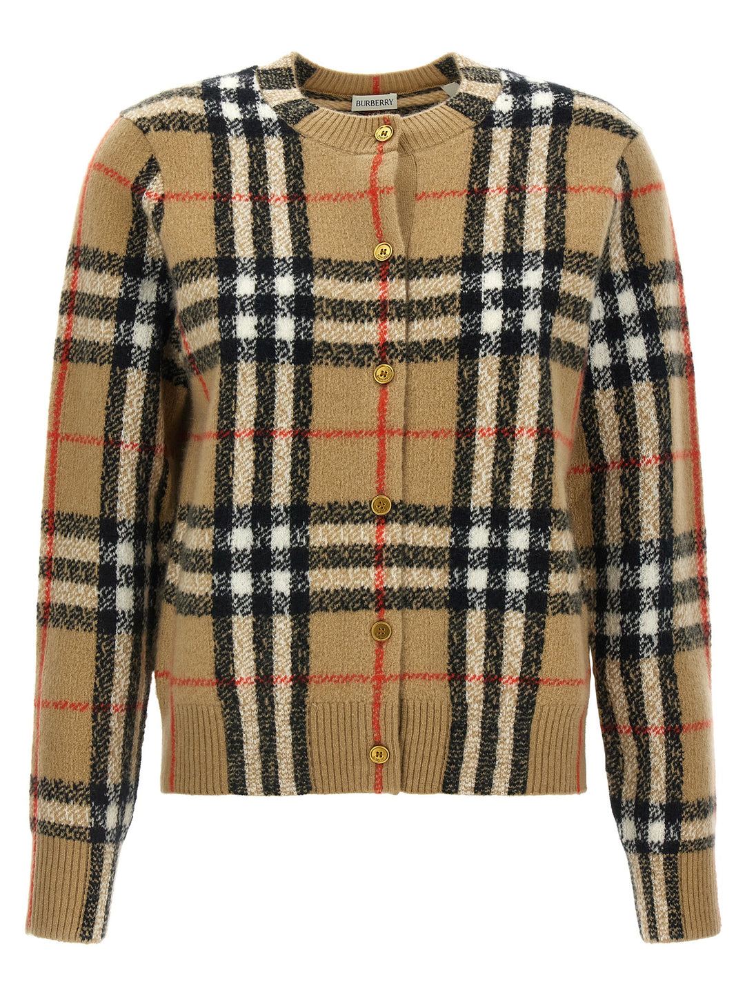 Burberry Beige Cashmere Cardigan