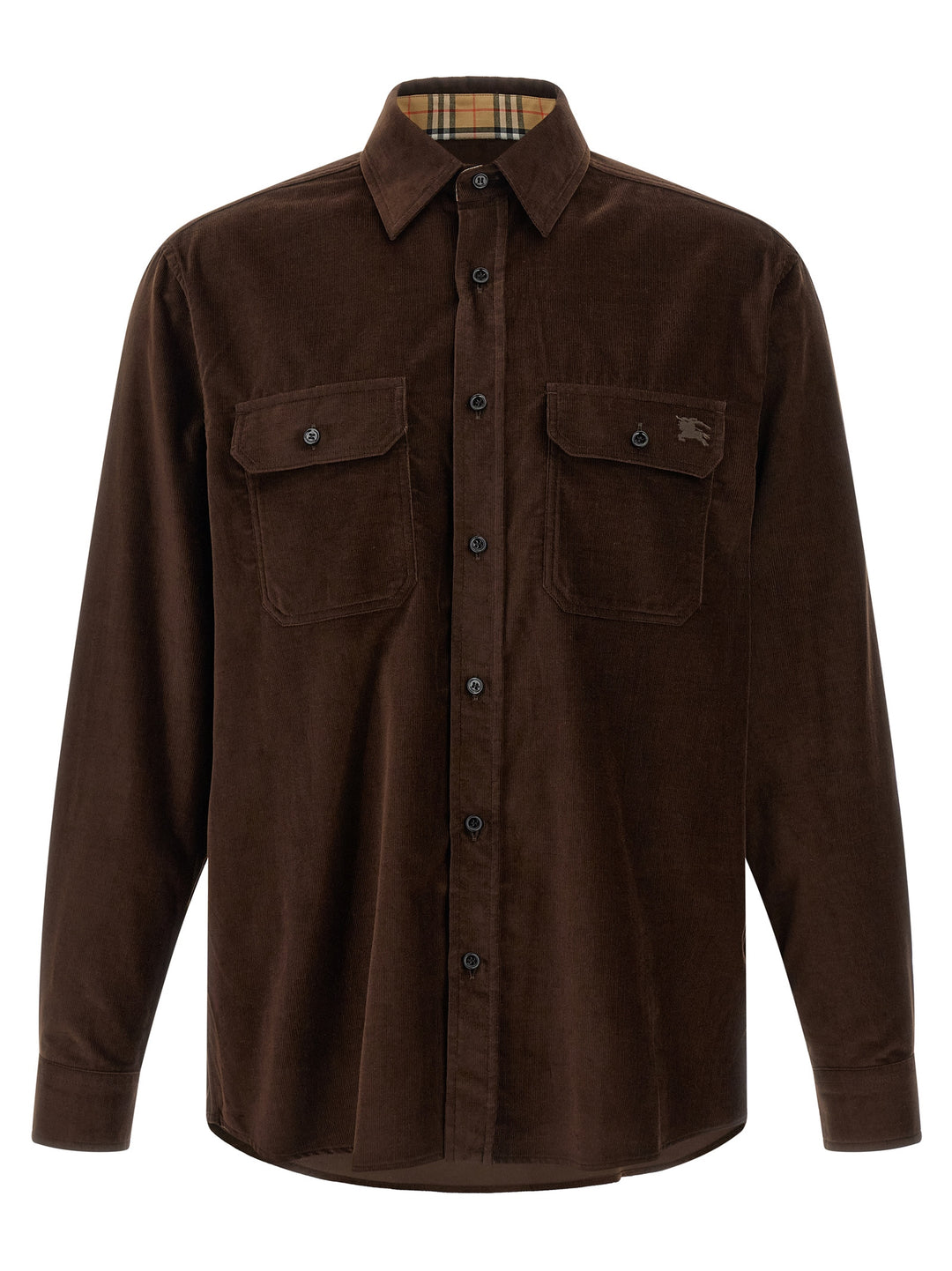 Burberry Brown Cotton Blouse