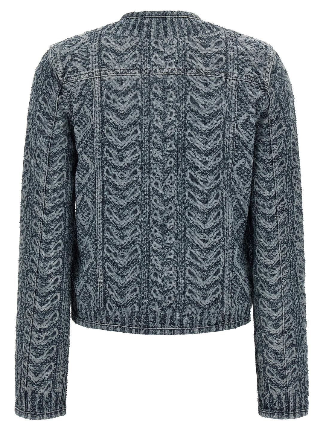 Diesel Blue Cotton Denim Jacket