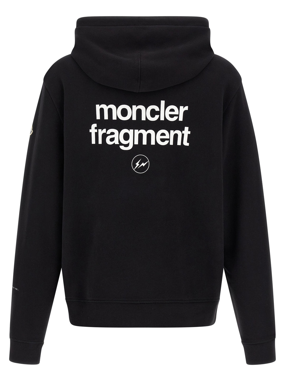 MONCLER GENIUS Black Cotton Sweatshirt