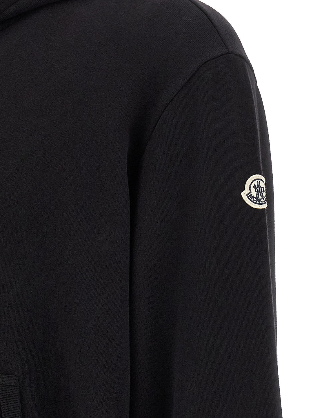 MONCLER GENIUS Black Cotton Sweatshirt