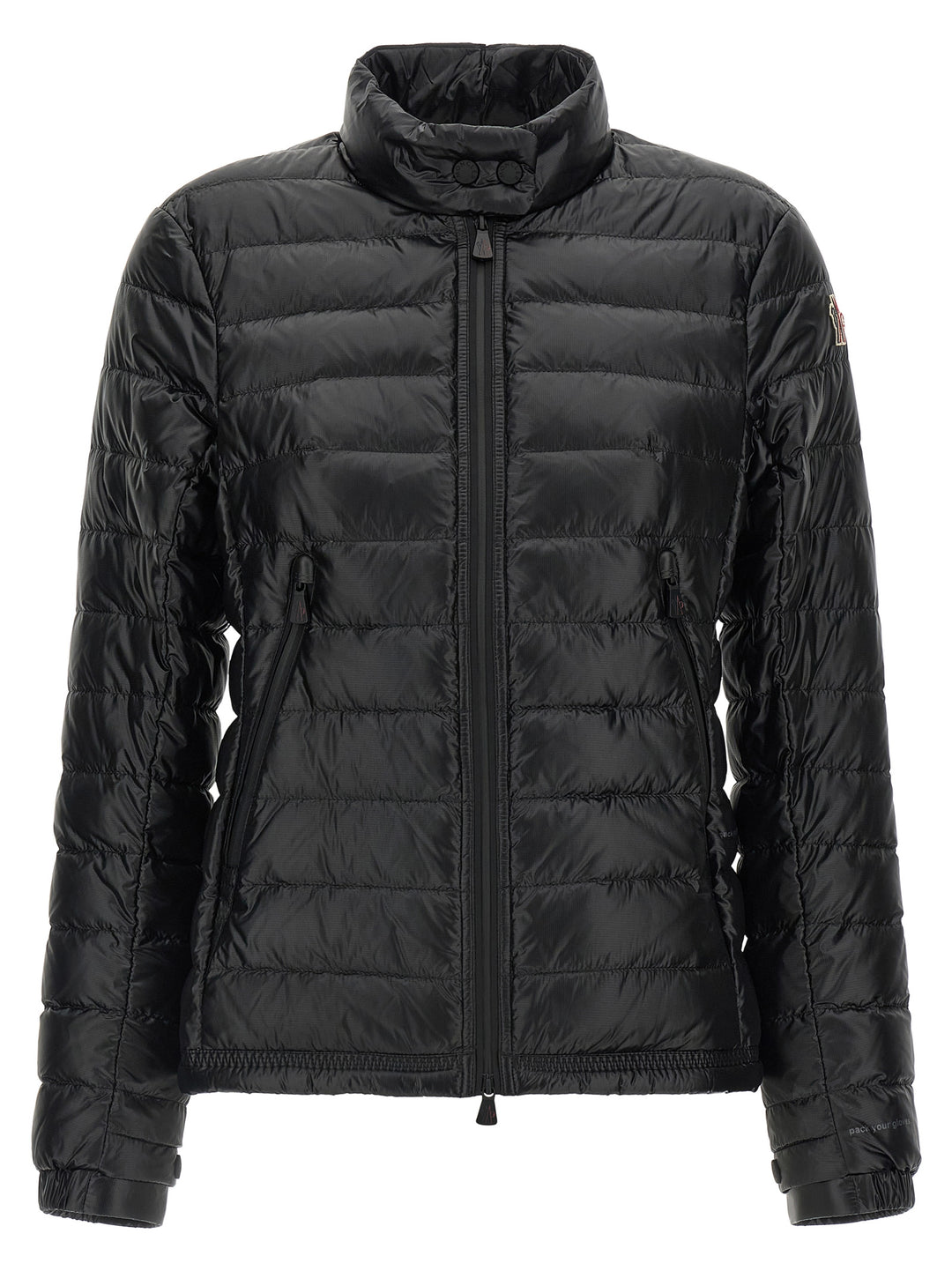Moncler Grenoble Black Polyamide Full-Length Jacket