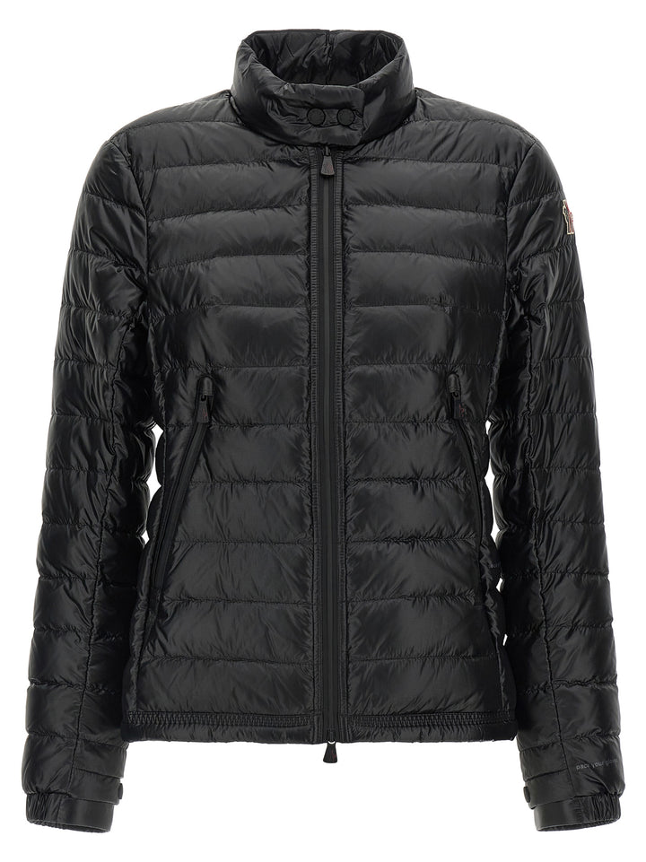 Moncler Grenoble Black Polyamide Full-Length Jacket