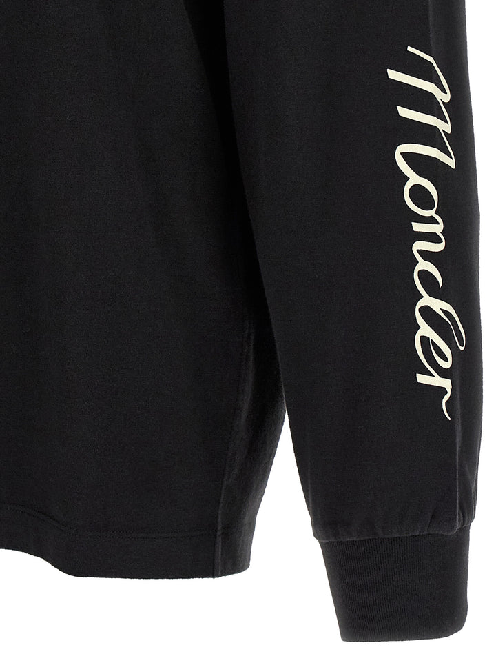 MONCLER GENIUS Black Cotton T-Shirt