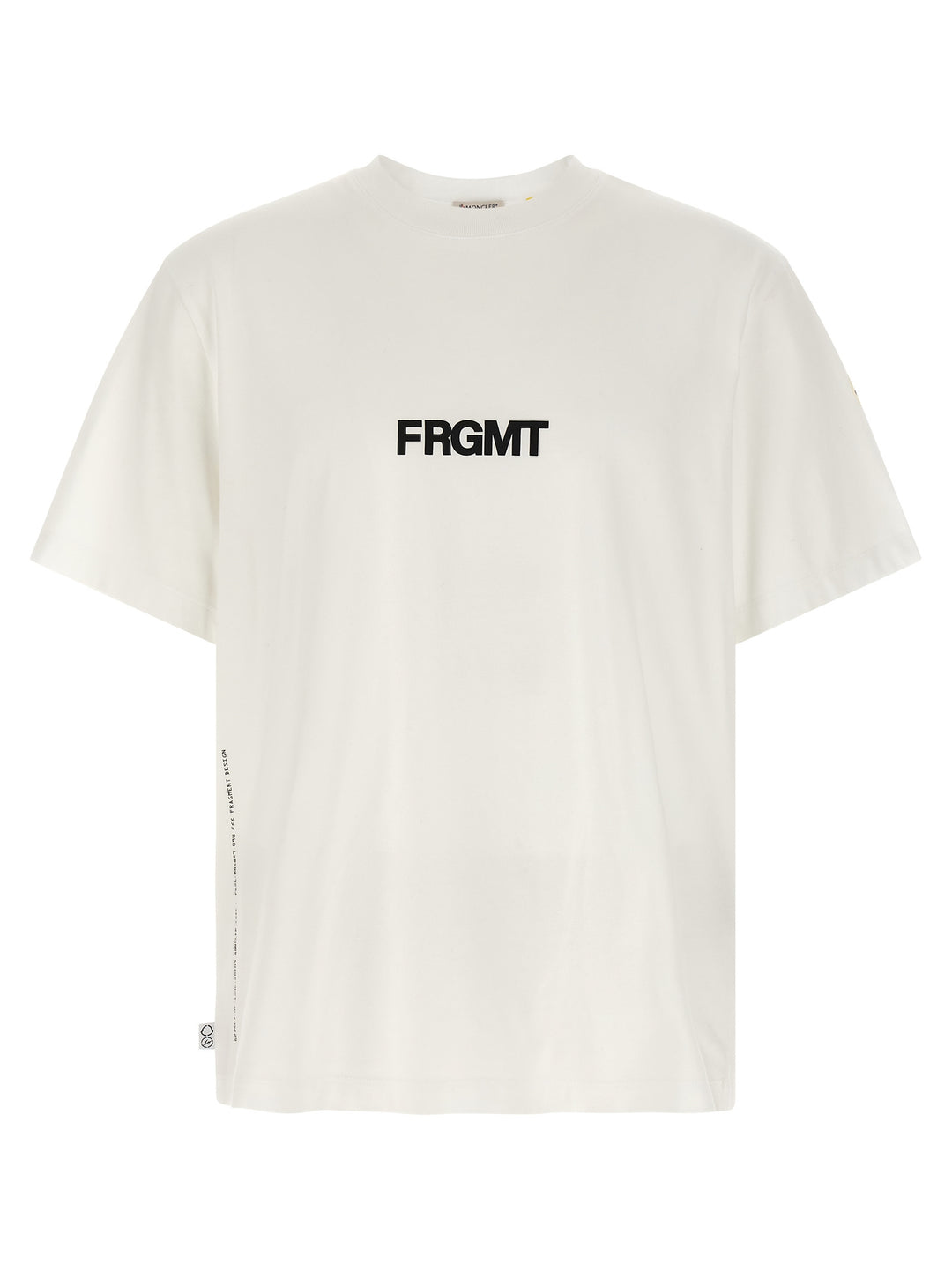 MONCLER GENIUS White Cotton T-Shirt