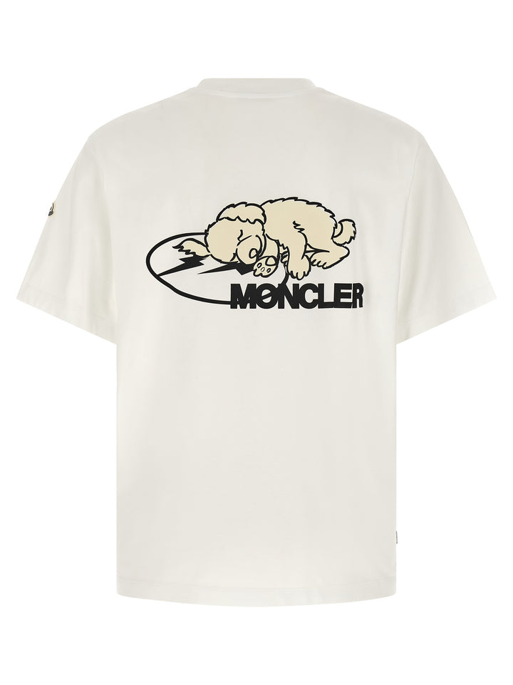 MONCLER GENIUS White Cotton T-Shirt