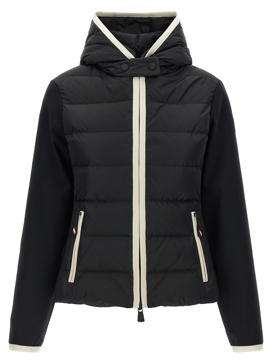 Moncler Grenoble Black Polyamide Cardigan