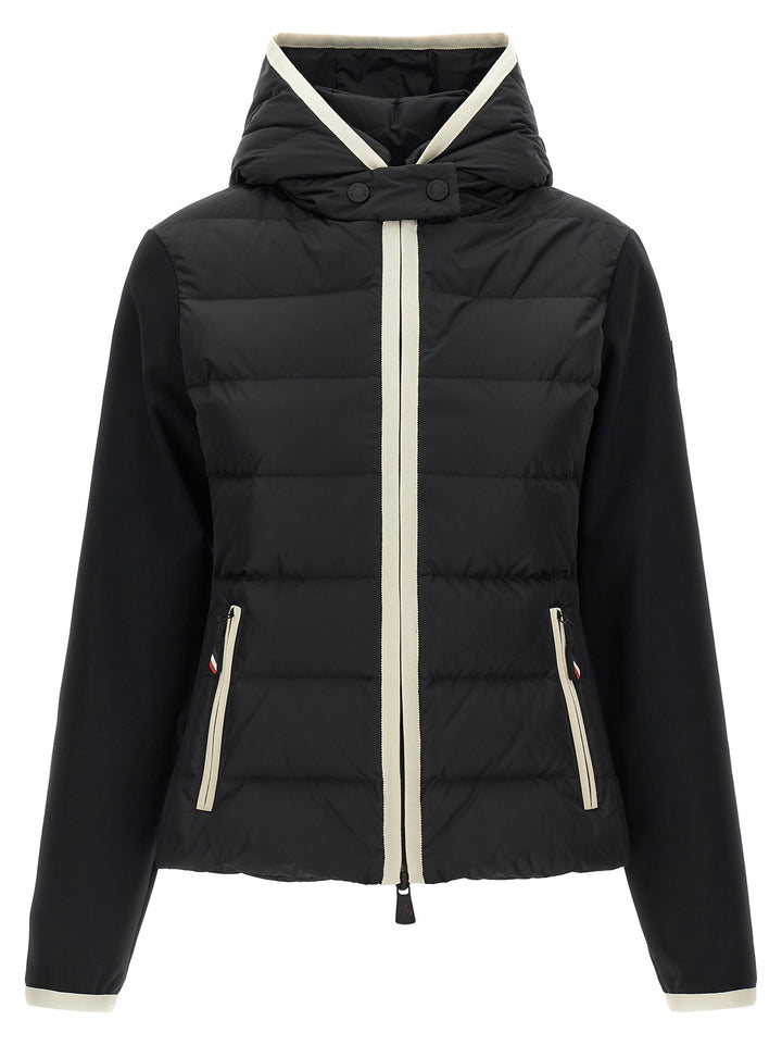 Moncler Grenoble Black Polyamide Cardigan