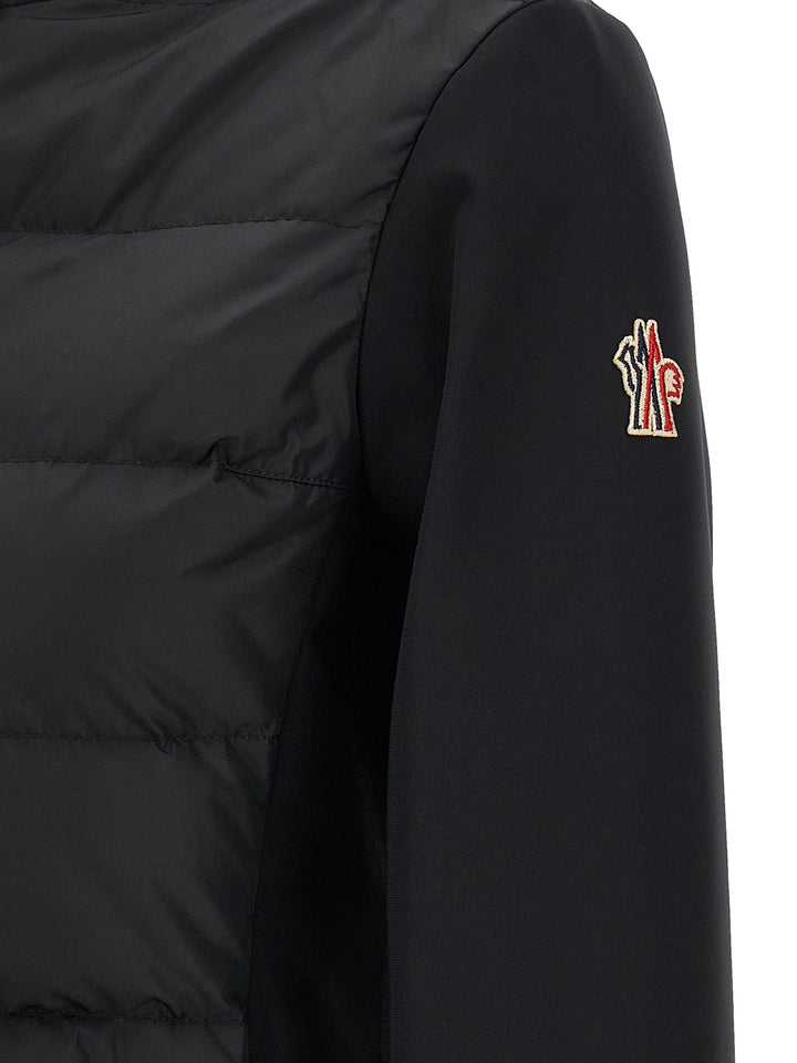 Moncler Grenoble Black Polyamide Cardigan