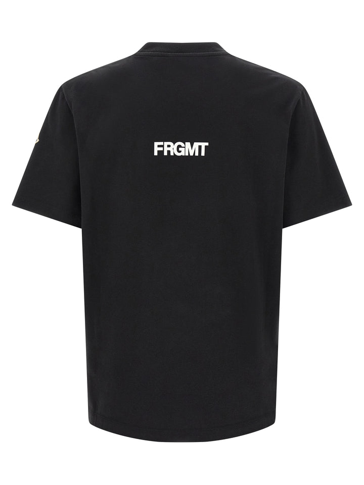 MONCLER GENIUS Black Cotton T-Shirt