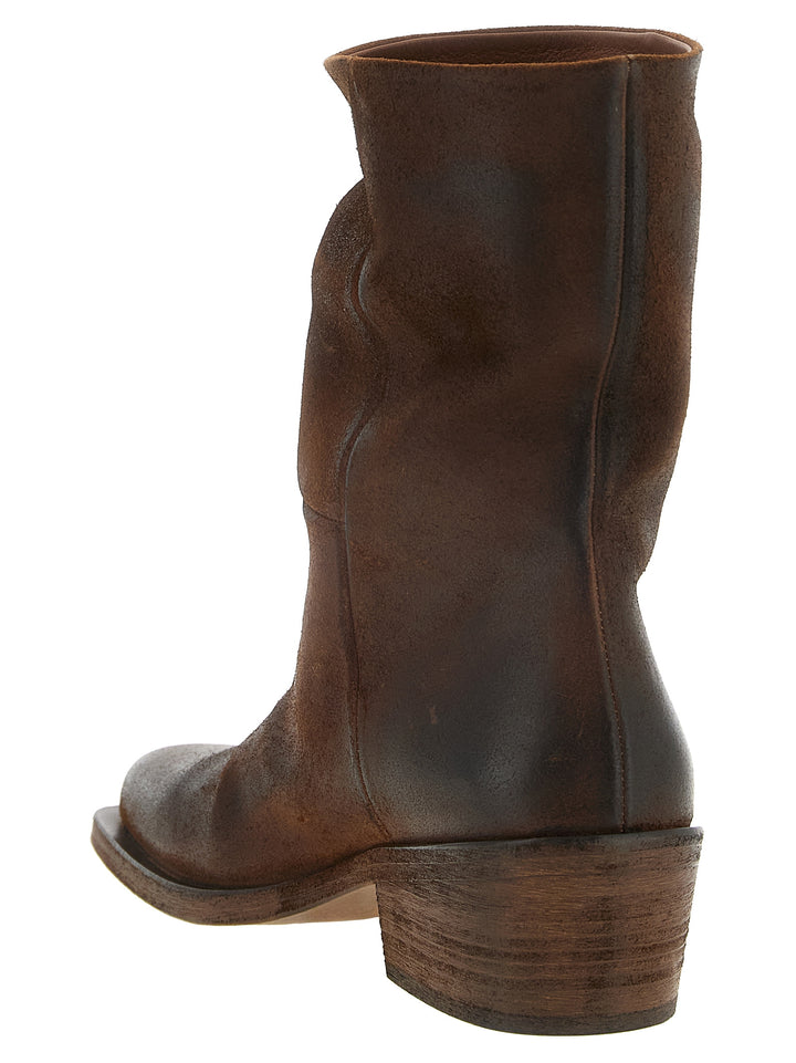 Marsell Brown Calfskin Chelsea Boots