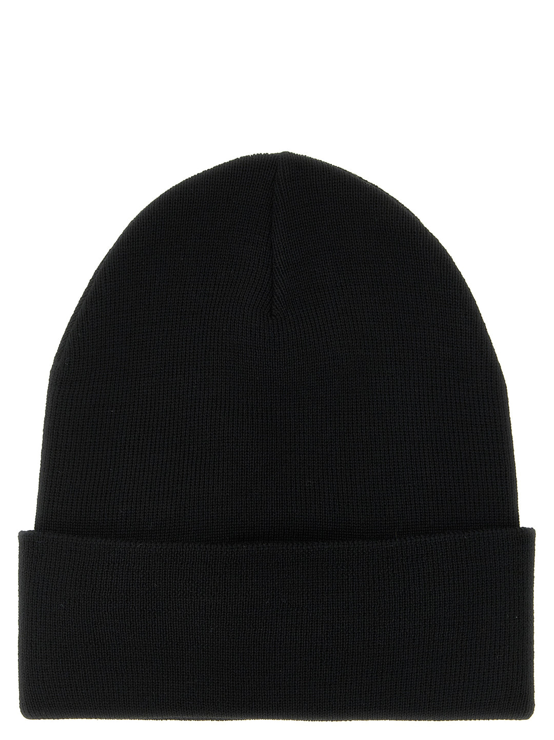 Moncler Grenoble Black Virgin Wool Beanie