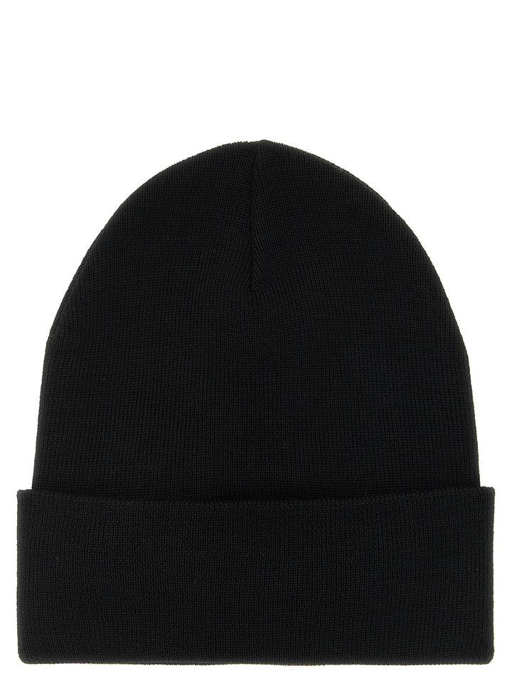Moncler Grenoble Black Virgin Wool Beanie
