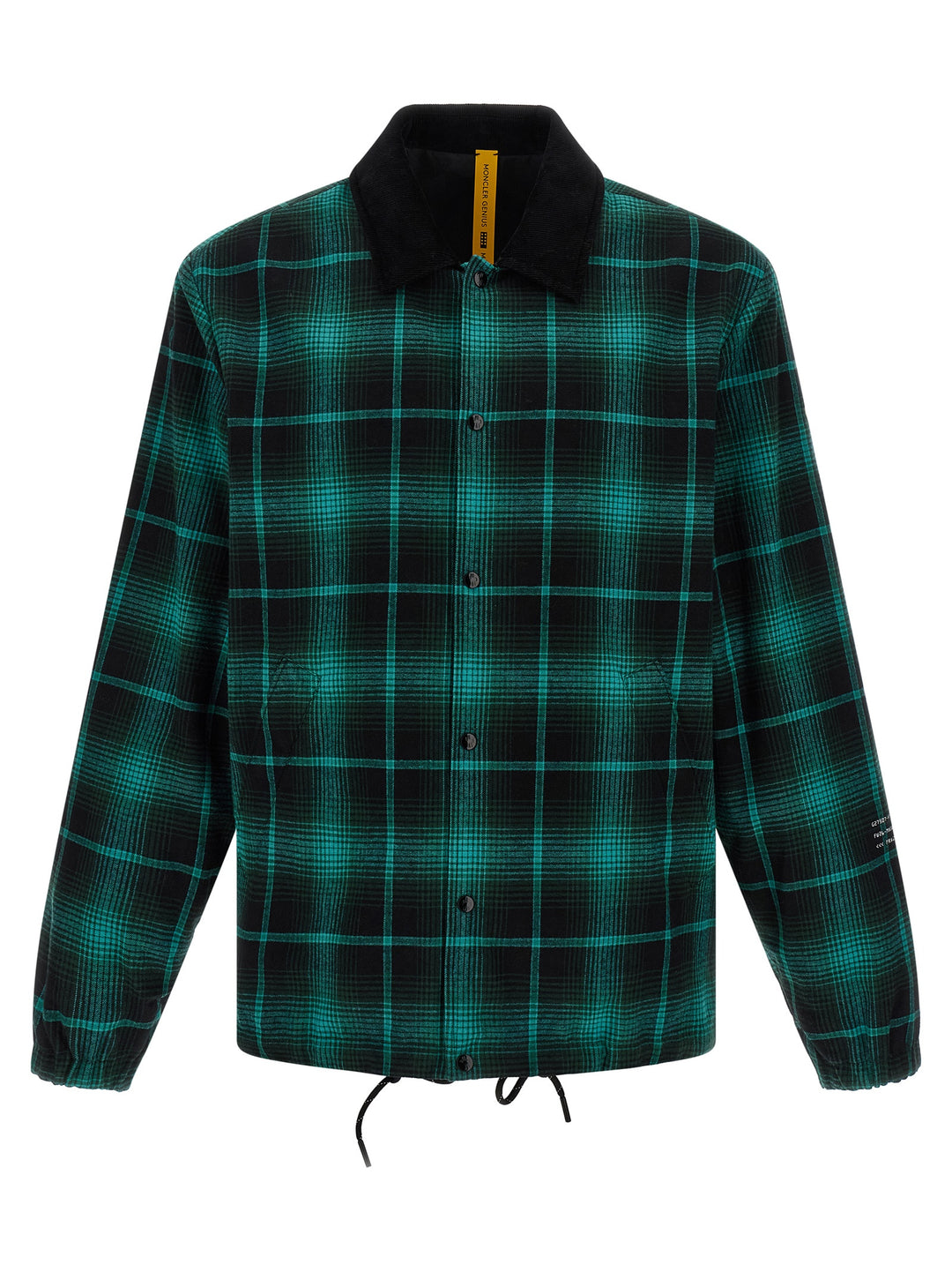 MONCLER GENIUS Bicolor Cotton Full-Length Jacket