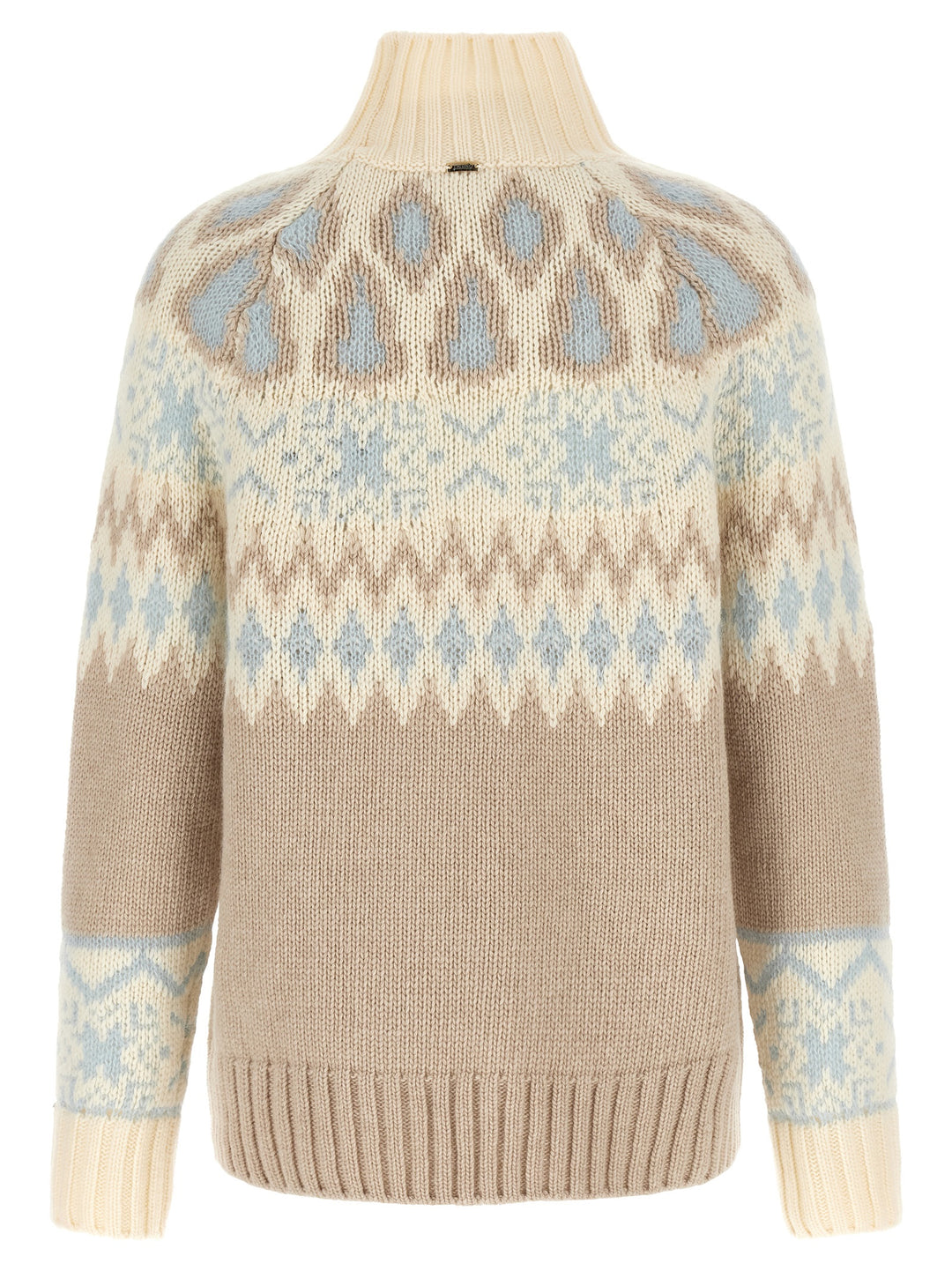 Herno Beige Wool Cardigan