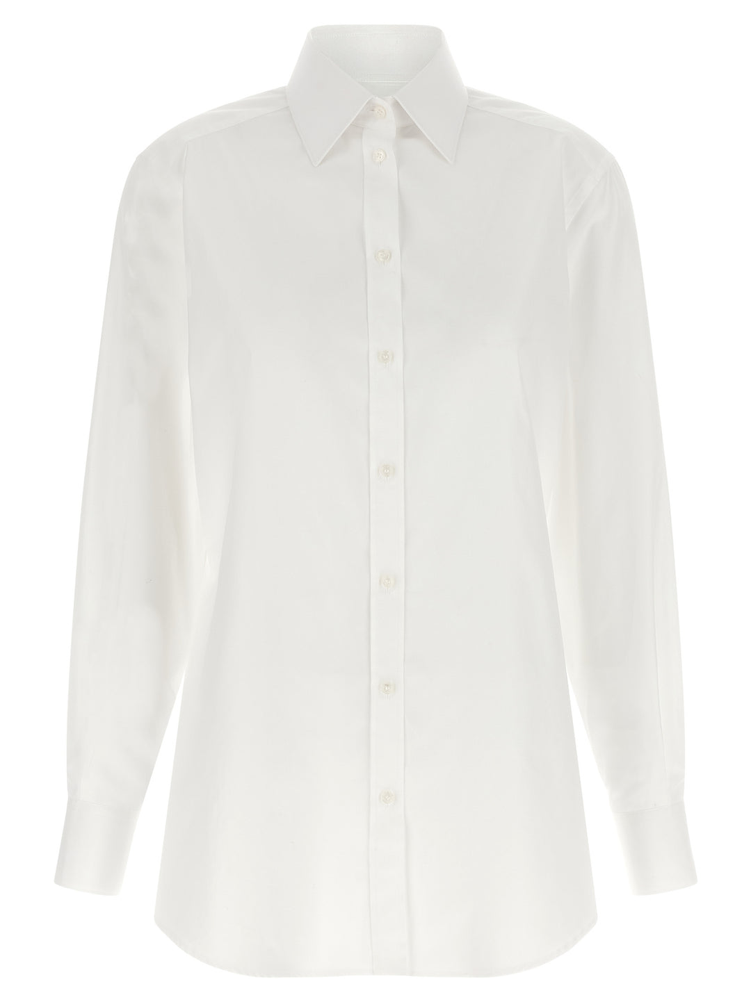 Dolce &amp; Gabbana White Cotton Blouse
