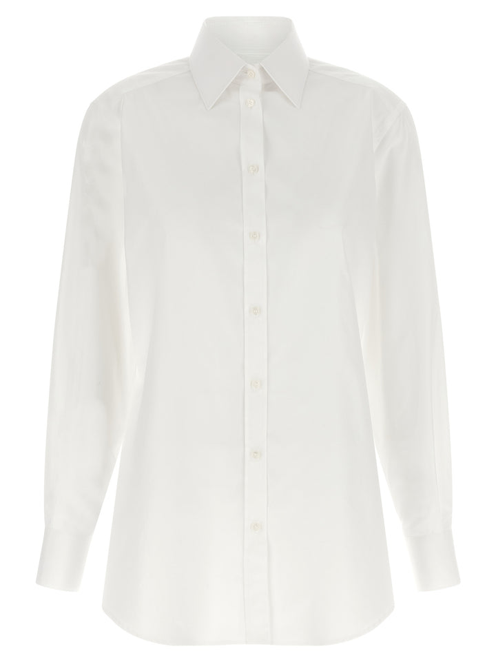 Dolce &amp; Gabbana White Cotton Blouse