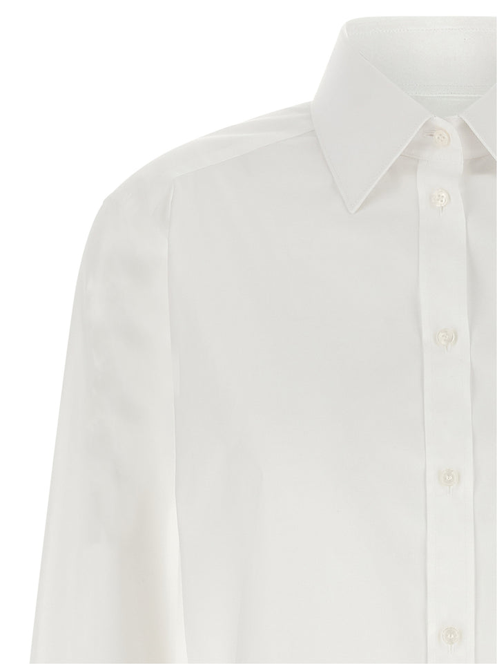 Dolce &amp; Gabbana White Cotton Blouse
