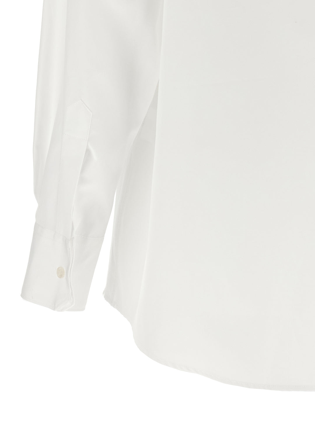 Dolce &amp; Gabbana White Cotton Blouse