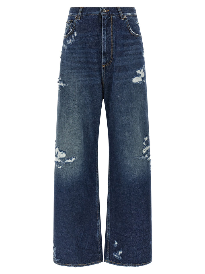 Dolce &amp; Gabbana Blue Cotton Jeans Denim