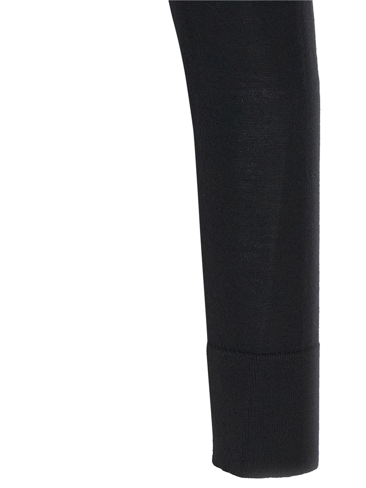 Dolce &amp; Gabbana Black Polyester Tank Tops