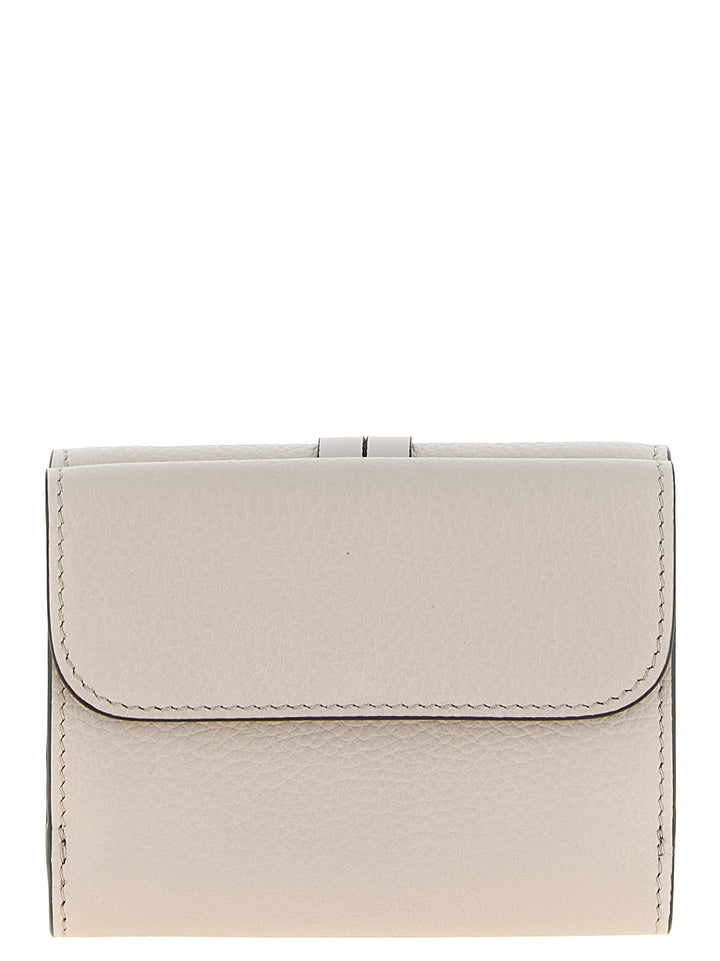 Chloé Gray Calfskin Cardholder