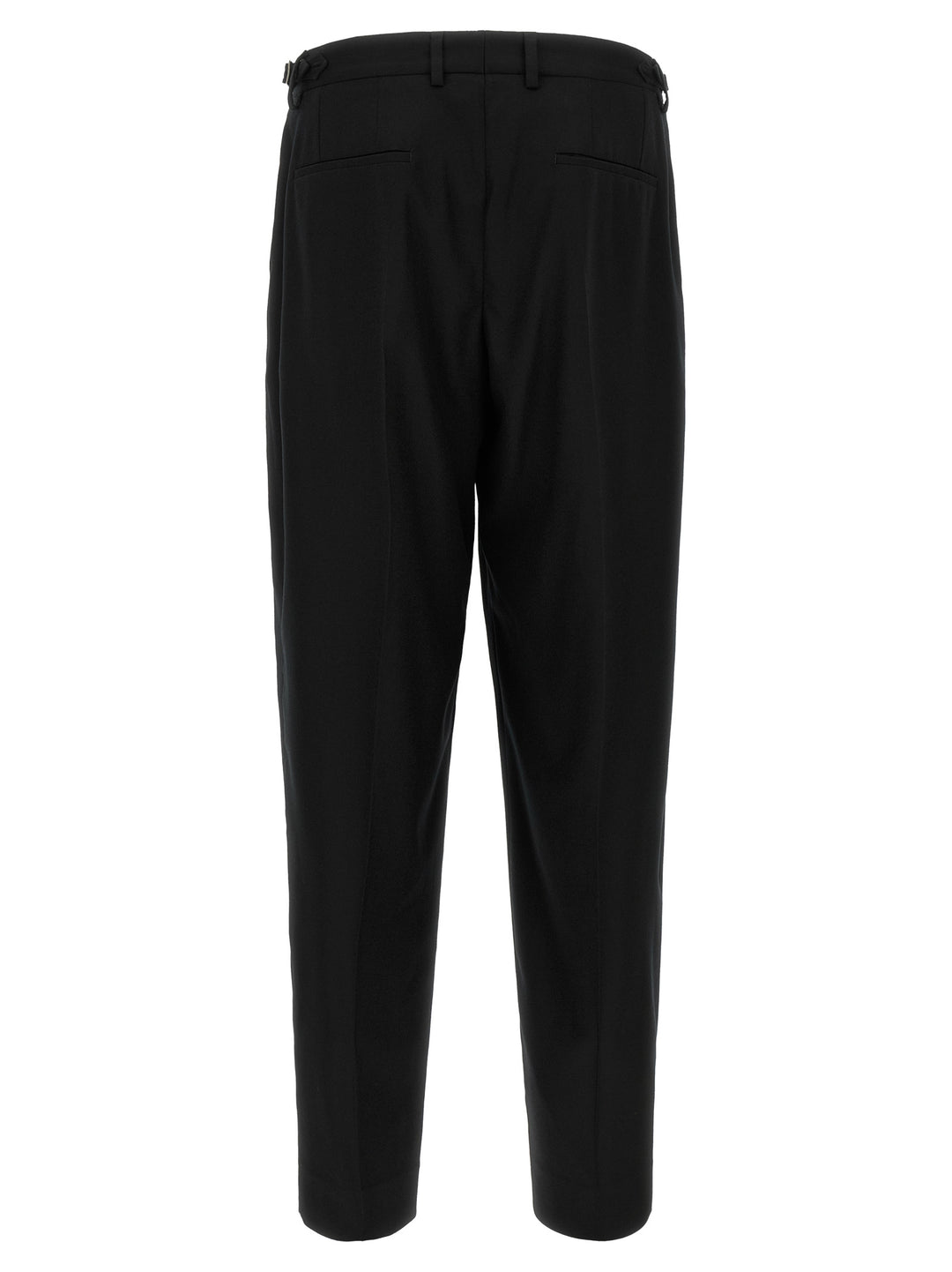 Dolce &amp; Gabbana Black Virgin Wool Dress Pants