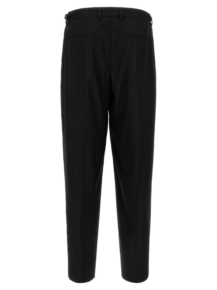 Dolce &amp; Gabbana Black Virgin Wool Dress Pants