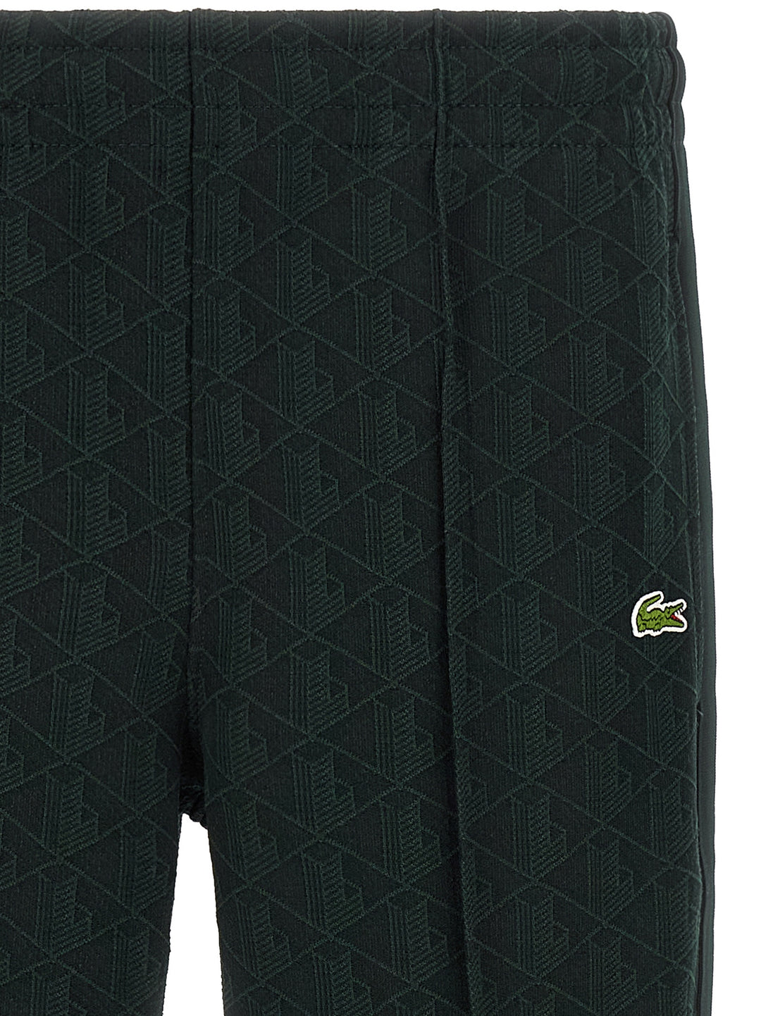 Lacoste Bicolor Polyester Casual Pants