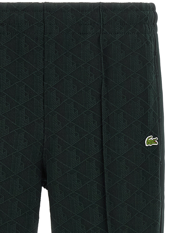 Lacoste Bicolor Polyester Casual Pants