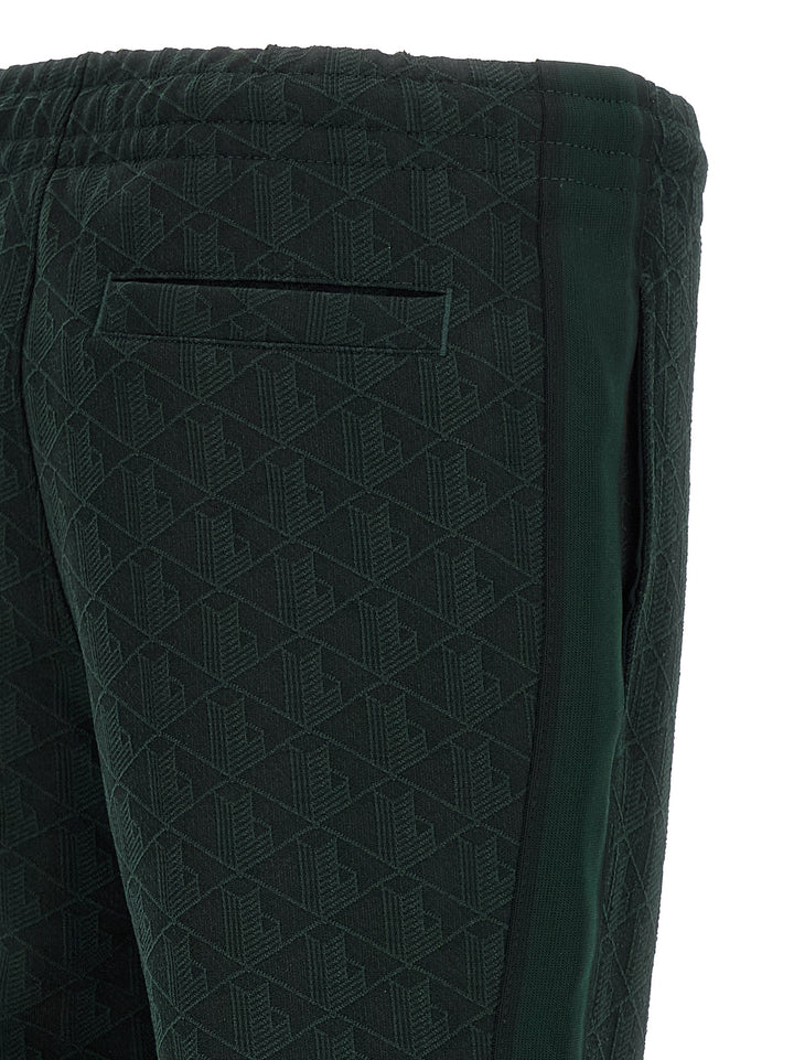 Lacoste Bicolor Polyester Casual Pants