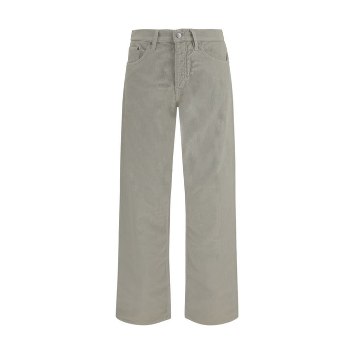 Sunflower Gray Cotton Casual Pants