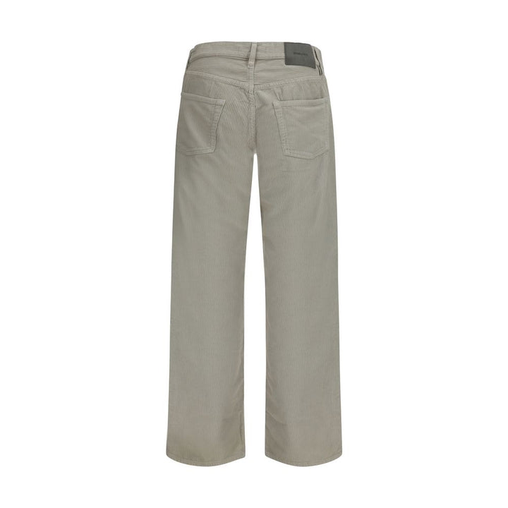 Sunflower Gray Cotton Casual Pants