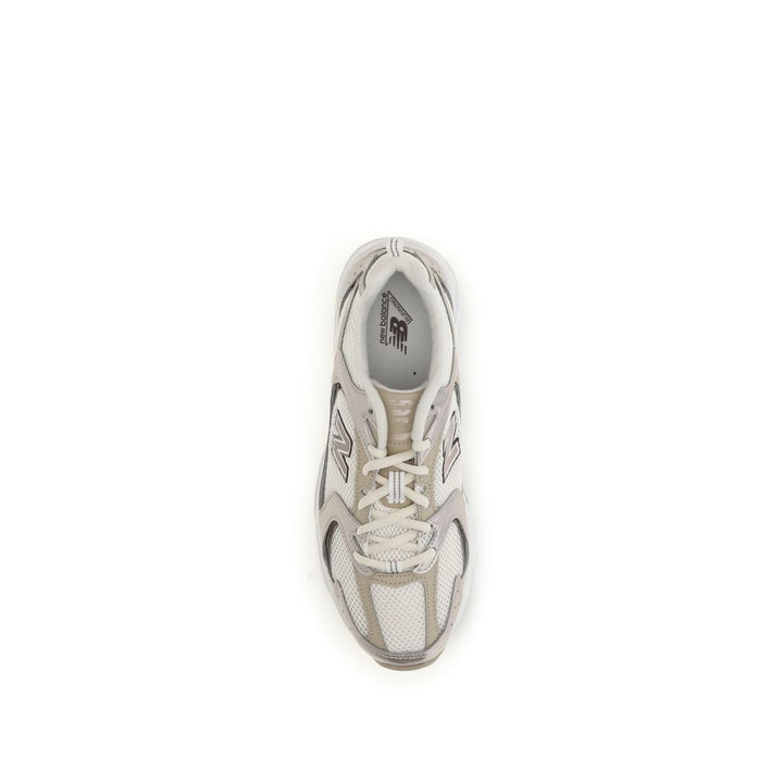 New Balance Beige Fabric Athletic Sneakers