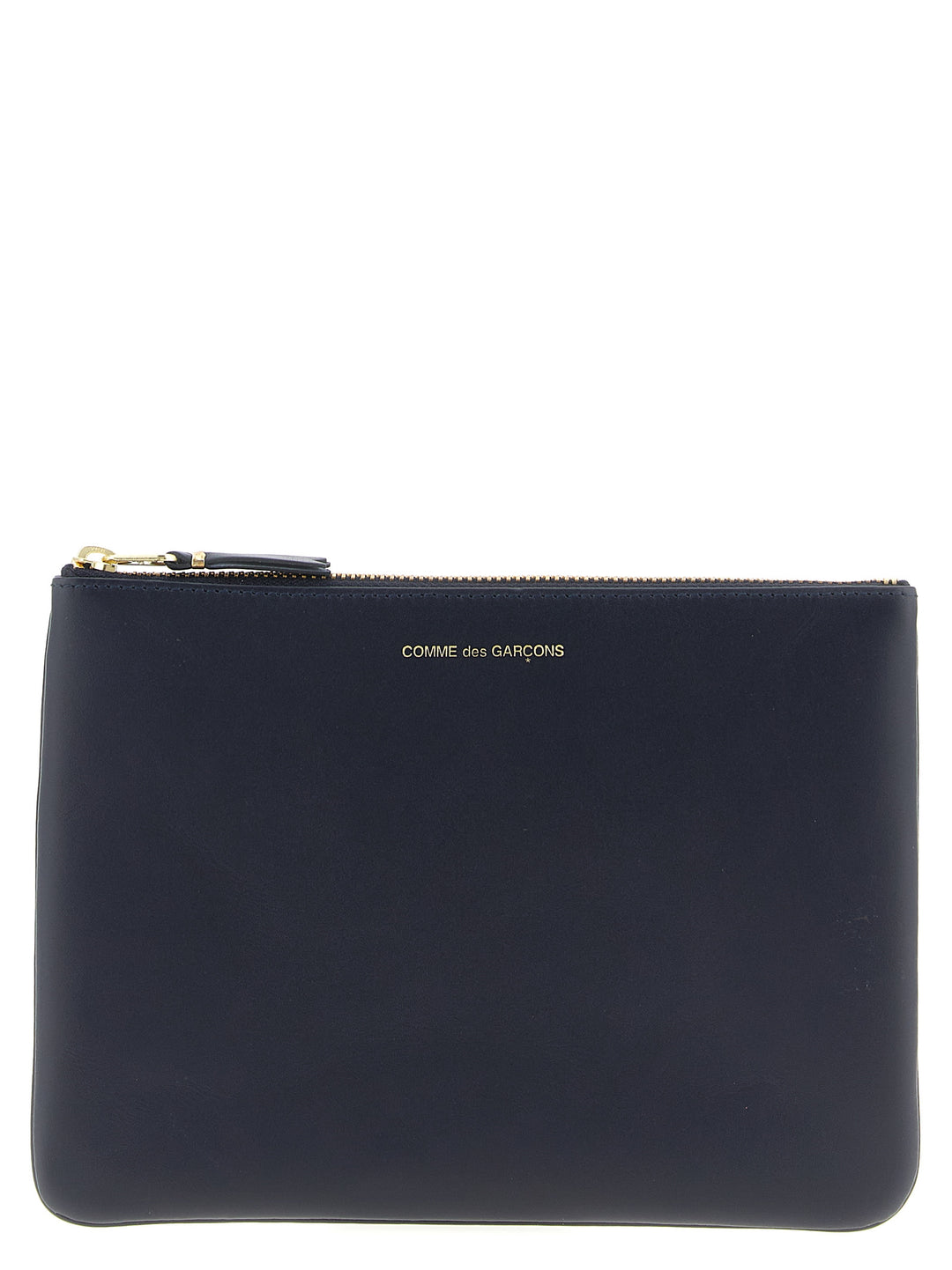 Comme Des Garçons Blue Cowhide Cardholder