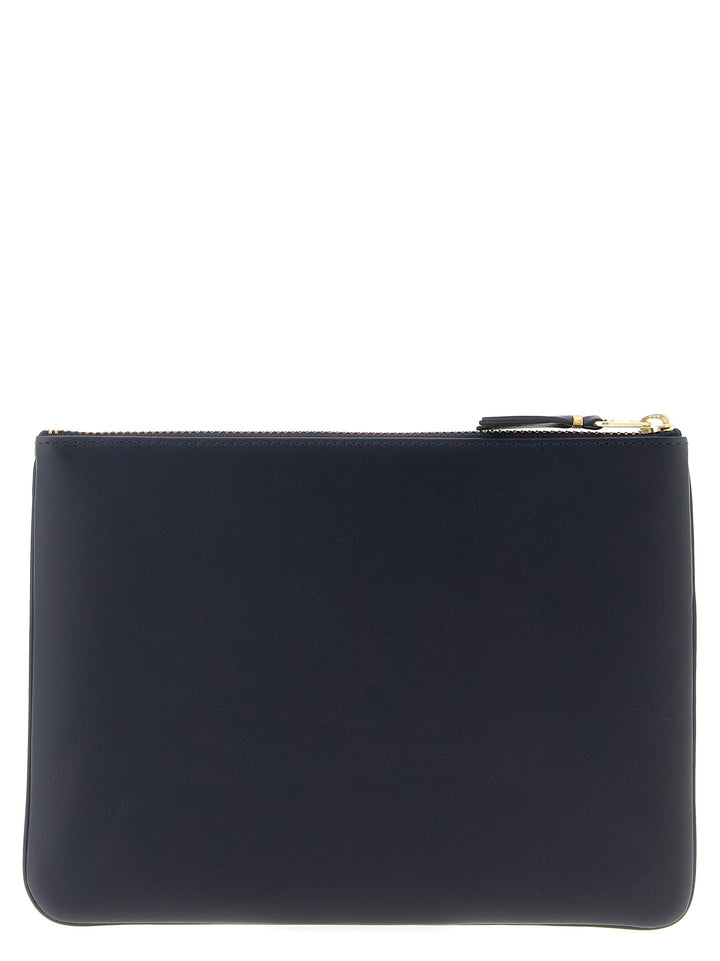 Comme Des Garçons Blue Cowhide Cardholder