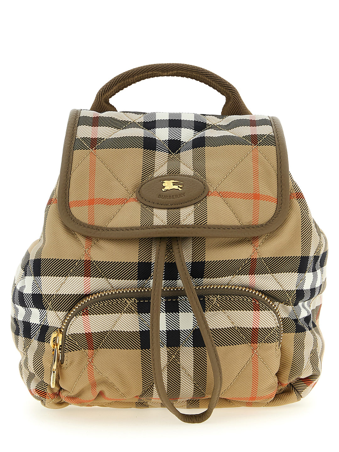 Burberry Beige Polyamide Backpack