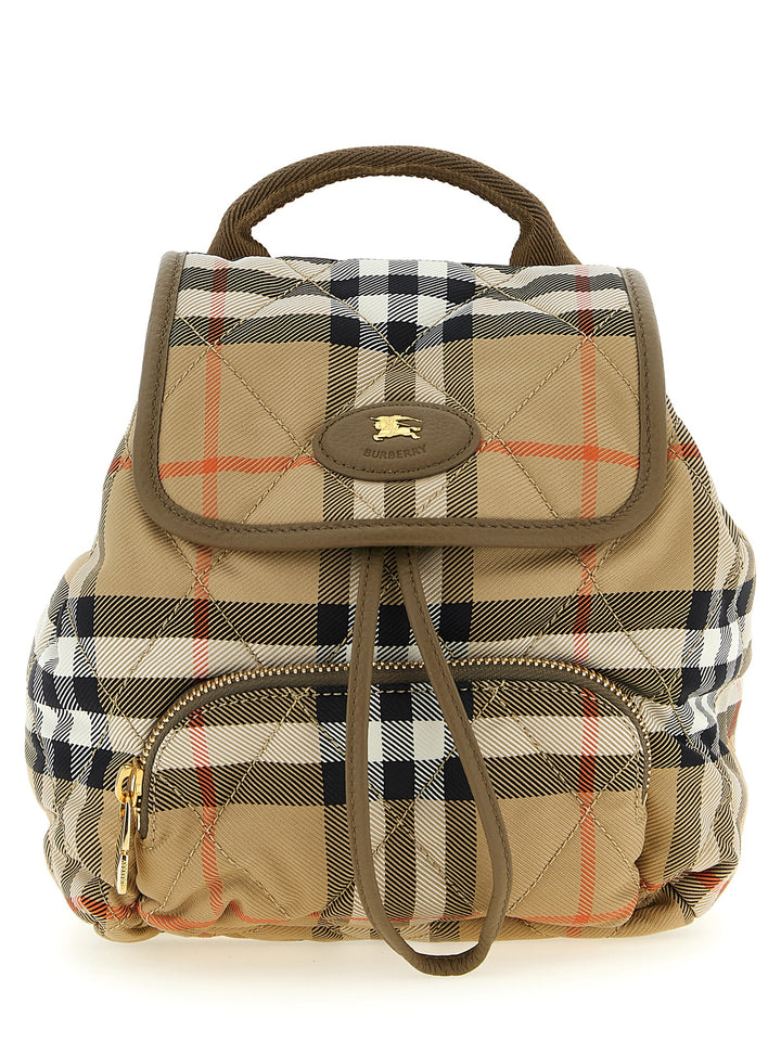 Burberry Beige Polyamide Backpack