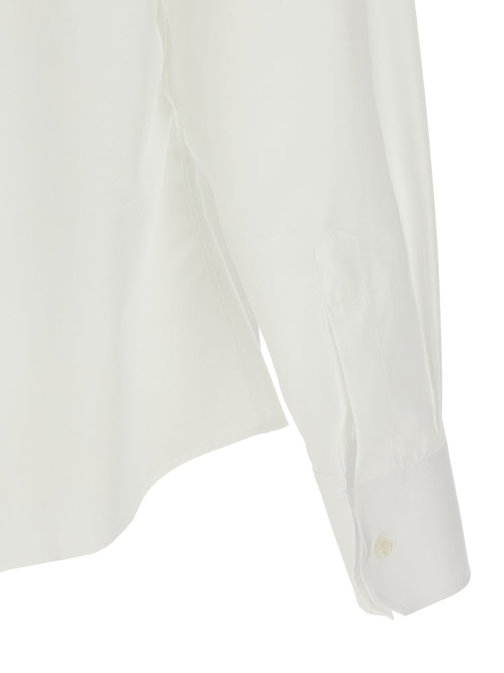 Dolce &amp; Gabbana White Cotton Blouse