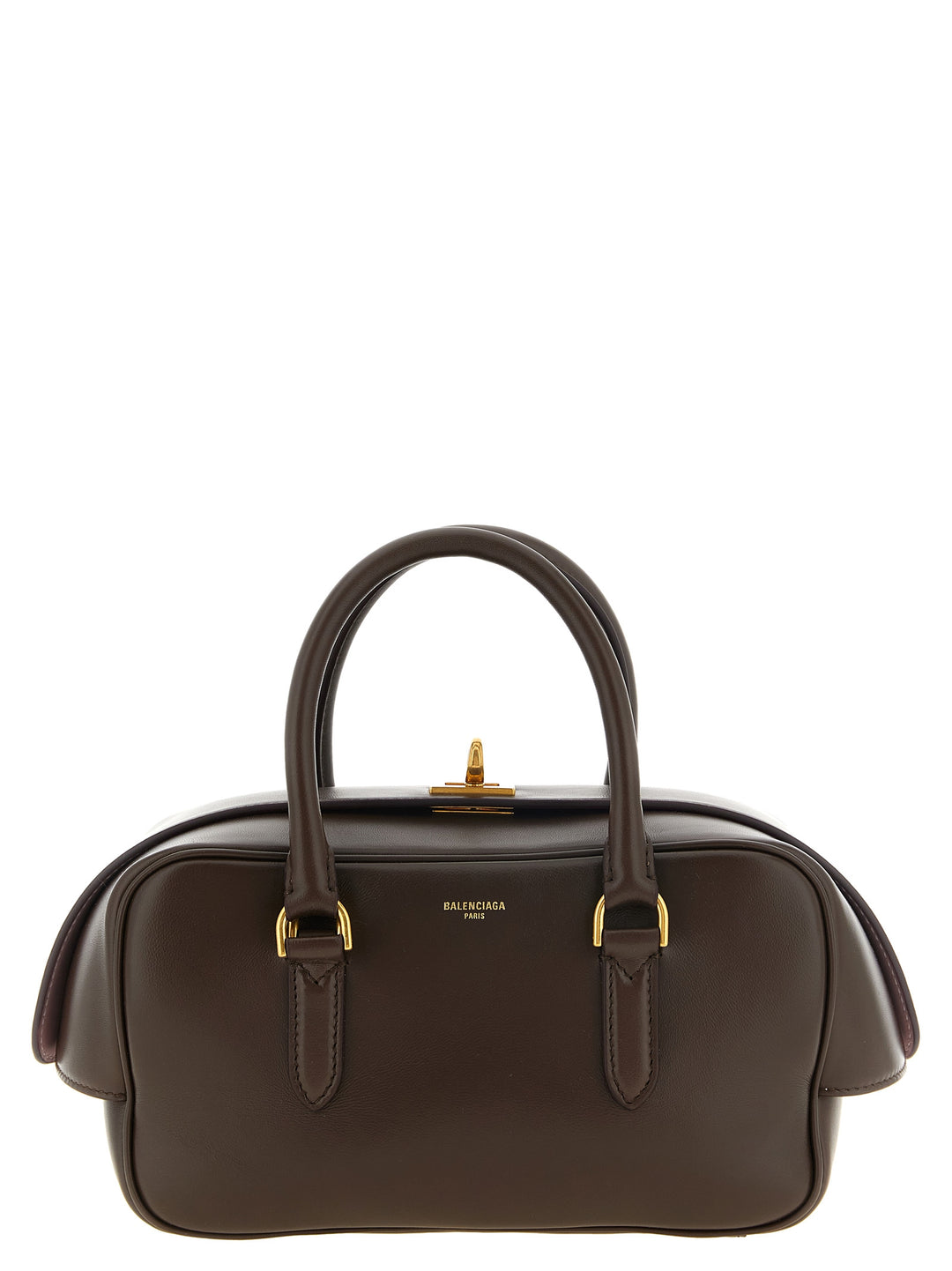Balenciaga Brown Lamb Leather Handbag